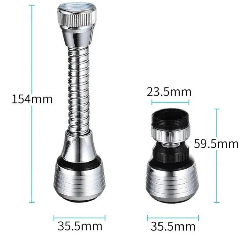 360° Rotating Anti-Splash Kitchen Faucet Sprayer Head