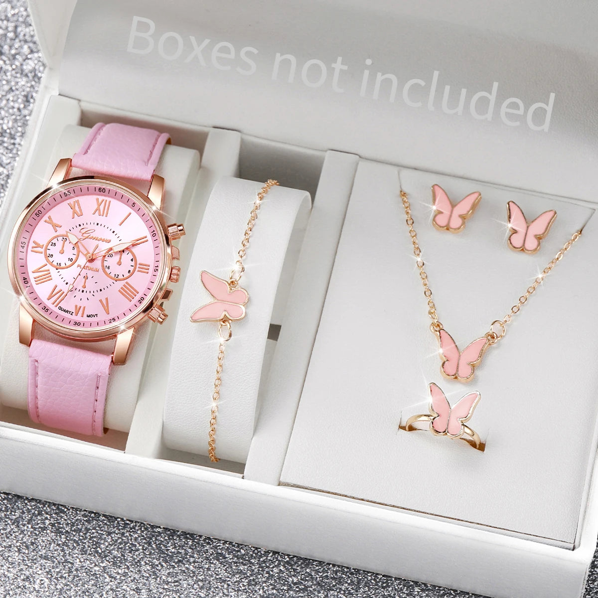 Women’s Quartz Watch Jewelry Set