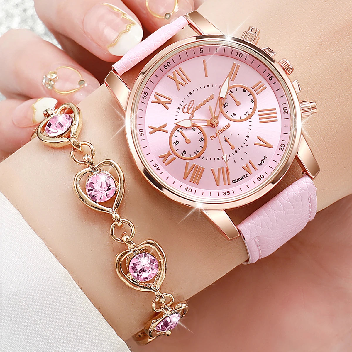 Women’s Quartz Watch Jewelry Set