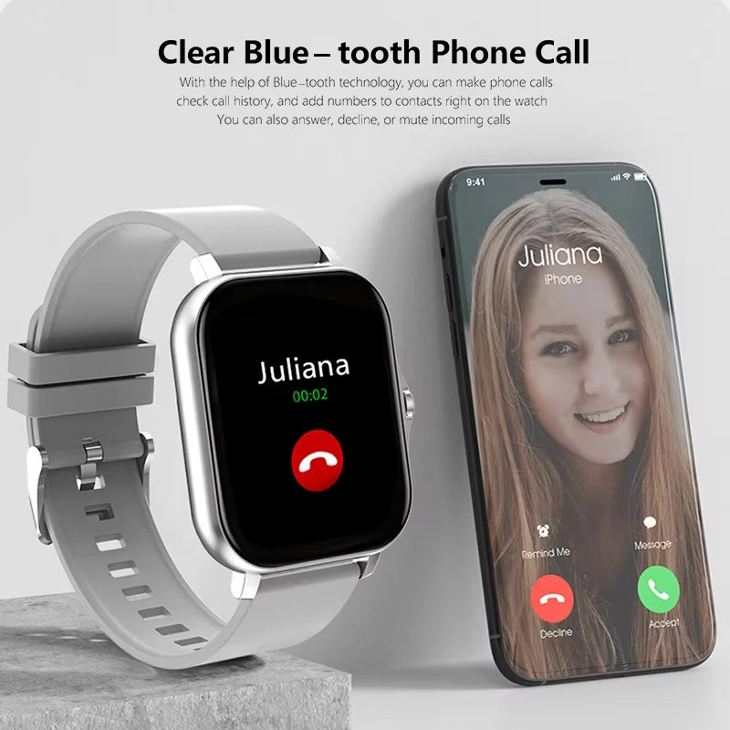 LAXASFIT Couple Smart Watches 2025 Bluetooth Calling Luxury Fashion Smartwatch Gift for Men and Women