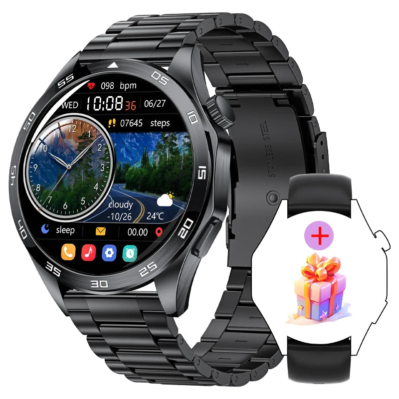 LIGE ECG Bluetooth Call Smart Watch
