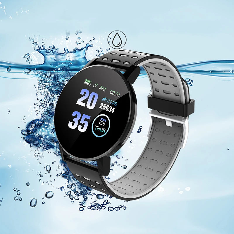 1.44 Inch Bluetooth 4.0 LED Waterproof Kids Smart Watch with Heart Rate Monitor and Fitness Tracker for Boys and Girls