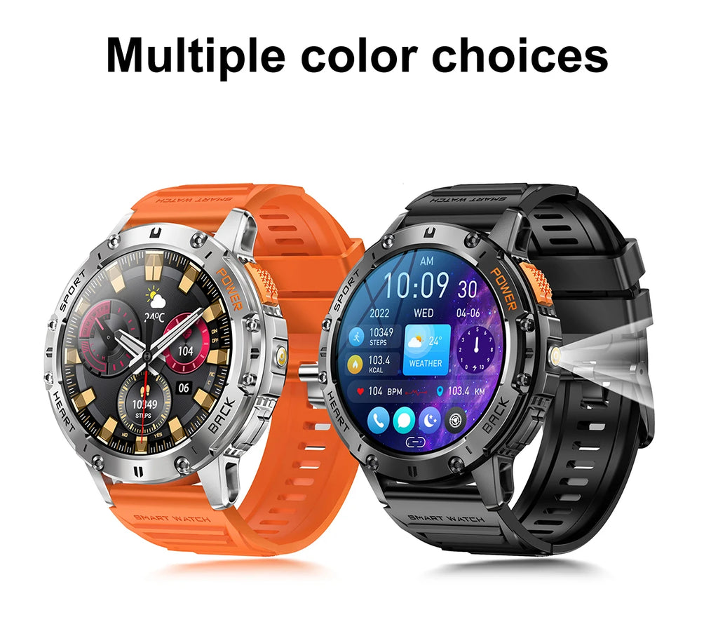 AMOLED Bluetooth Call Smart Watch