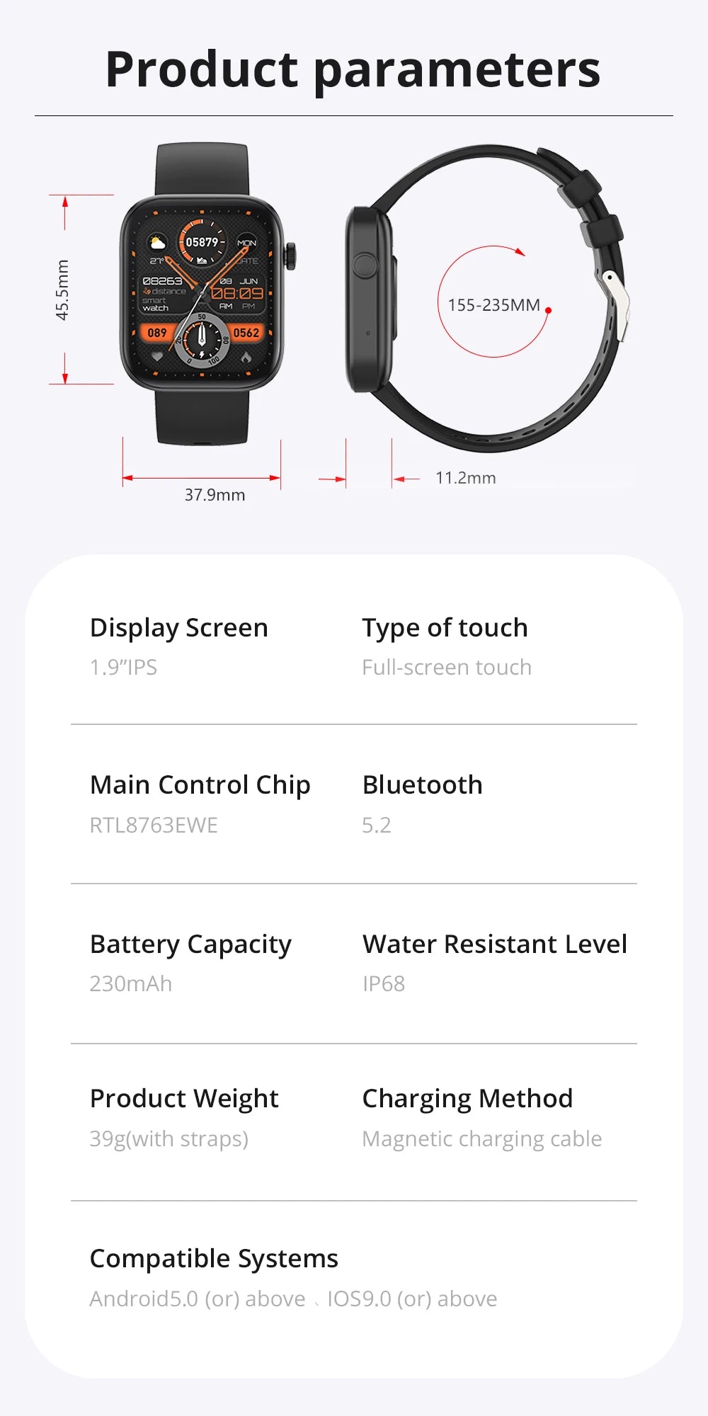 COLMI P71 Smartwatch with Voice Calling and Health Monitoringn