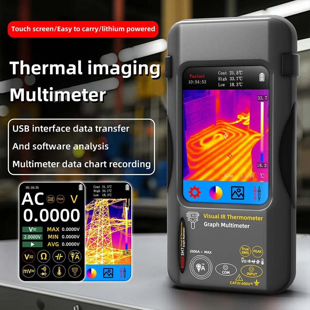 SH7 2-in-1 Thermal Imager Multimeter