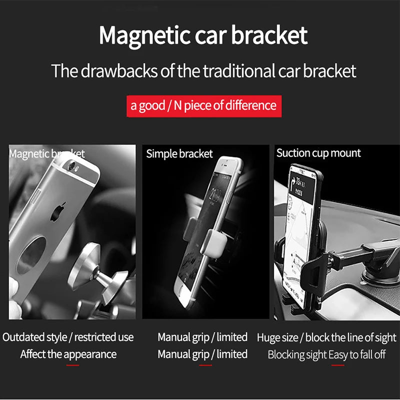 360° Magnetic Car Phone Holder Air Vent Mount