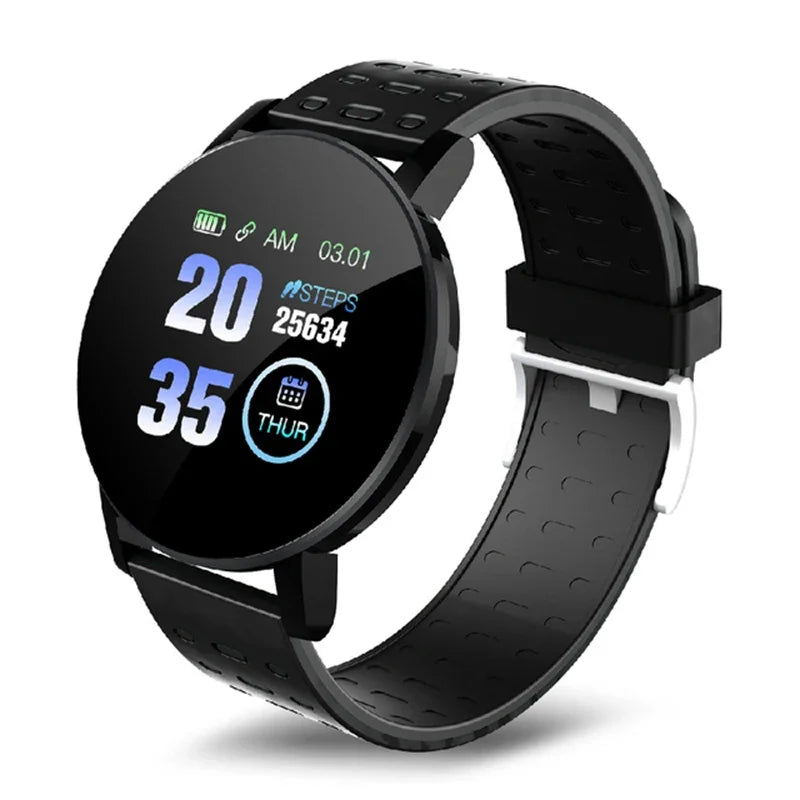 1.44 Inch Bluetooth 4.0 LED Waterproof Kids Smart Watch with Heart Rate Monitor and Fitness Tracker for Boys and Girls