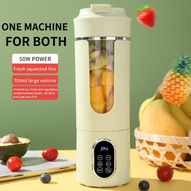 Portable Rechargeable Juice Blender Compact Handheld Smoothie Maker
