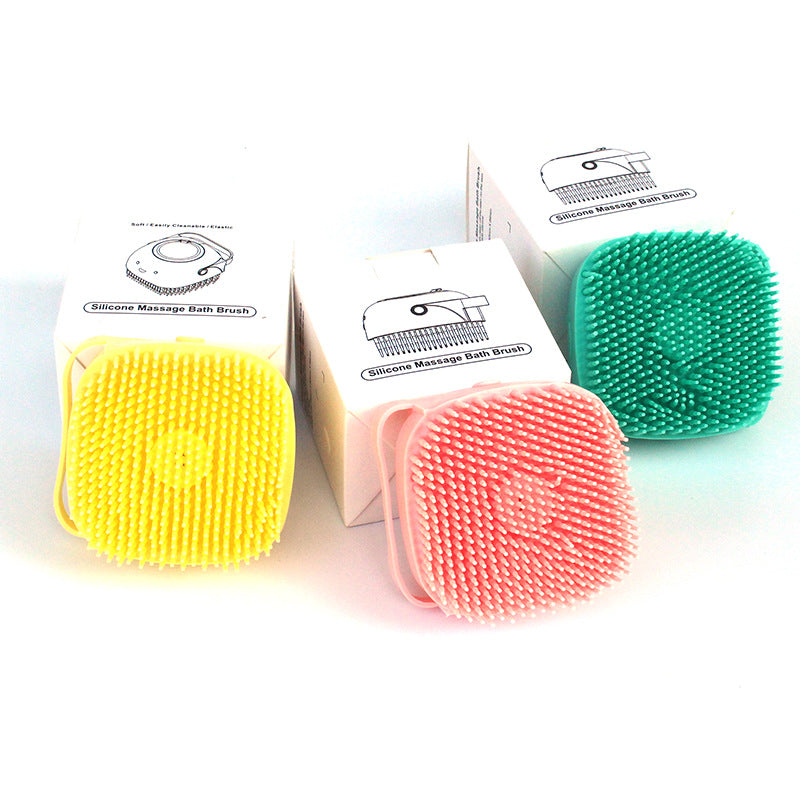 Silicone Dog Bath Massage Glove Brush for Cats and Dogs
