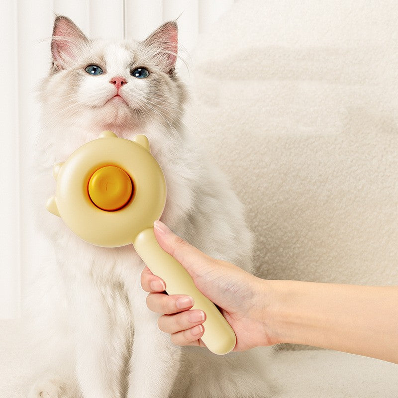 Pet Hair Removal Massage Comb for Cats and Dogs