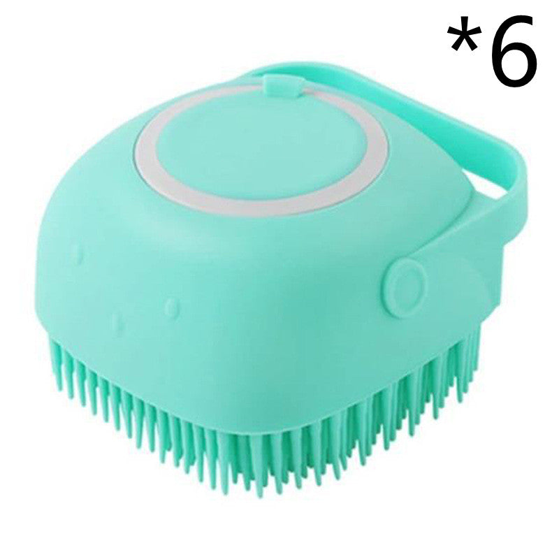 Silicone Dog Bath Massage Glove Brush for Cats and Dogs