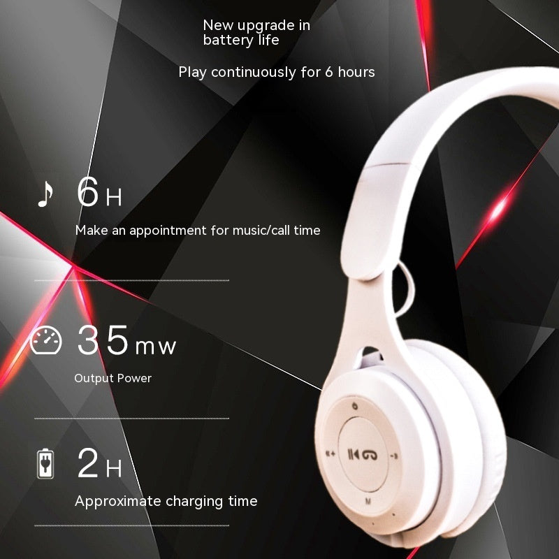 Foldable Wireless Extra Bass Headphones