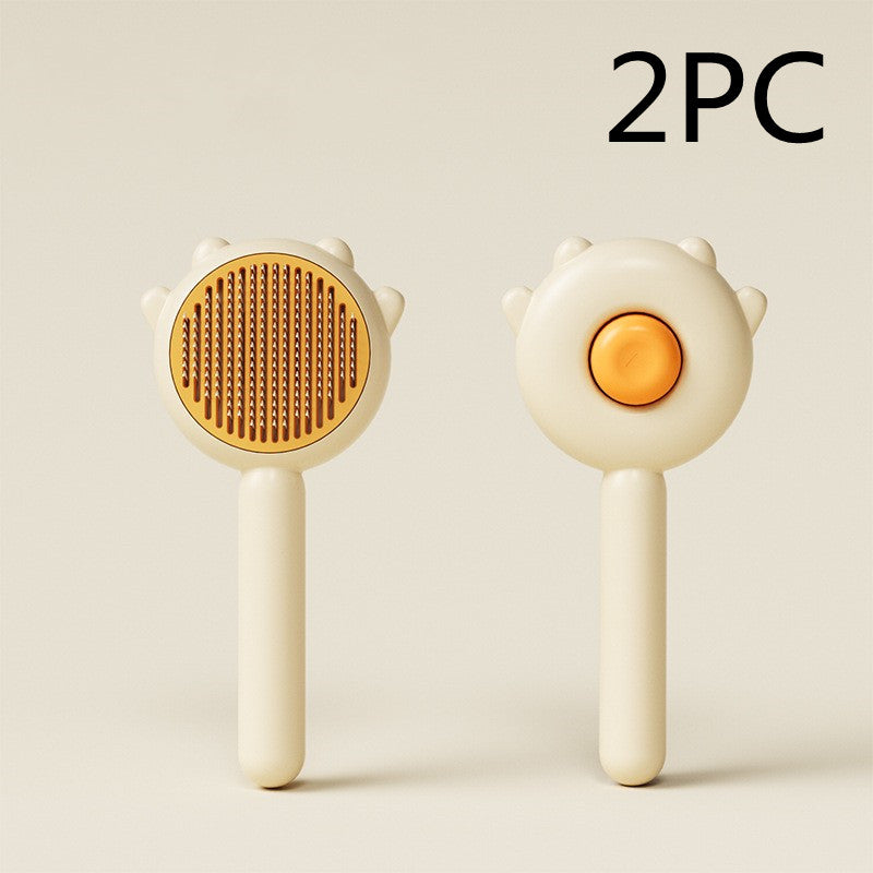 Pet Hair Removal Massage Comb for Cats and Dogs