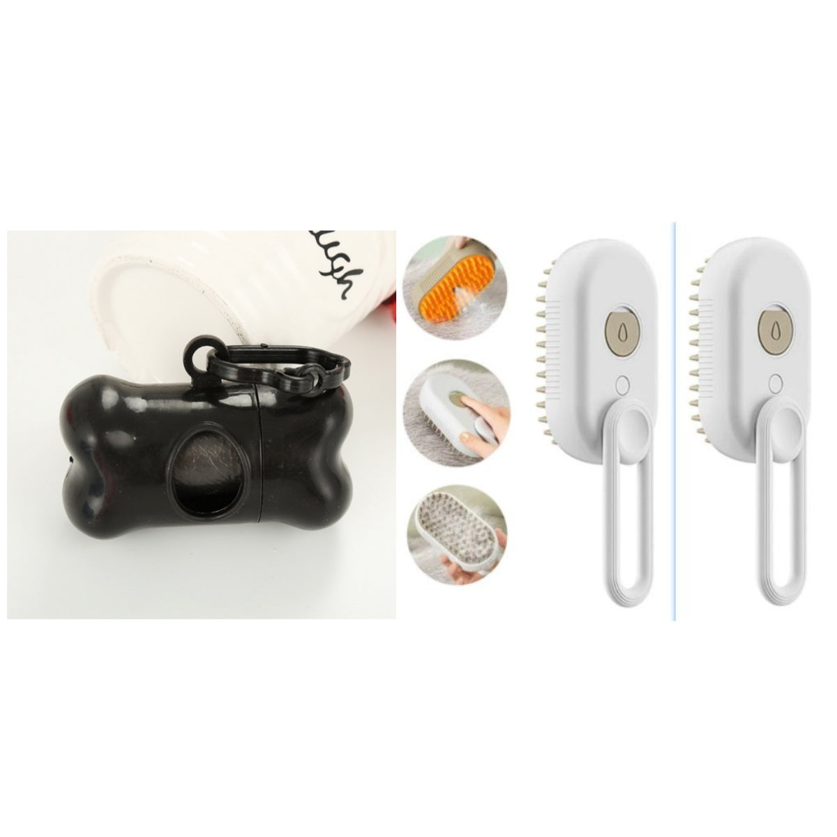3-in-1 Electric Spray Steam Brush for Cats and Dogs