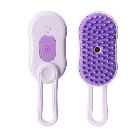 3-in-1 Electric Spray Steam Brush for Cats and Dogs